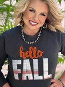 Hello Fall Applique Sweatshirts