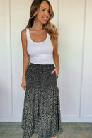 Heidi Floral Tiered Skirt