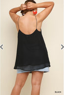 Plus V-Neck Tunic Tank