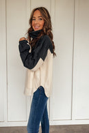 Quarter Zipped Lily Pullover