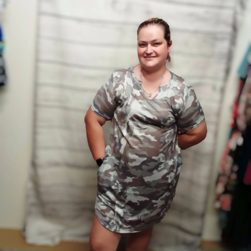 Cute camo dress