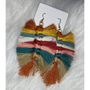 Fringe earring (multi)