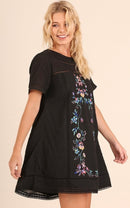 Floral Embroidered Dress