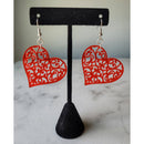 Scrolled Heart Earrings