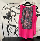 Pink Snakeskin Shorts(135)