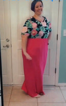 Summer Floral Maxi(110)