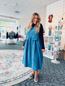 Corduroy Sleeveless Dress