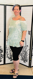 Sage Strap Cold Shoulder(489)