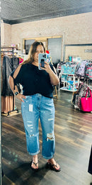 Kassie Summer Dance Distressed Boyfriend By Vervet