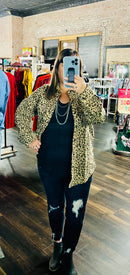 Leopard Print Flannel