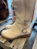 Hayride Cream Boots