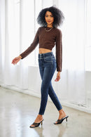 Alexandria High Rise Super Skinny Jeans