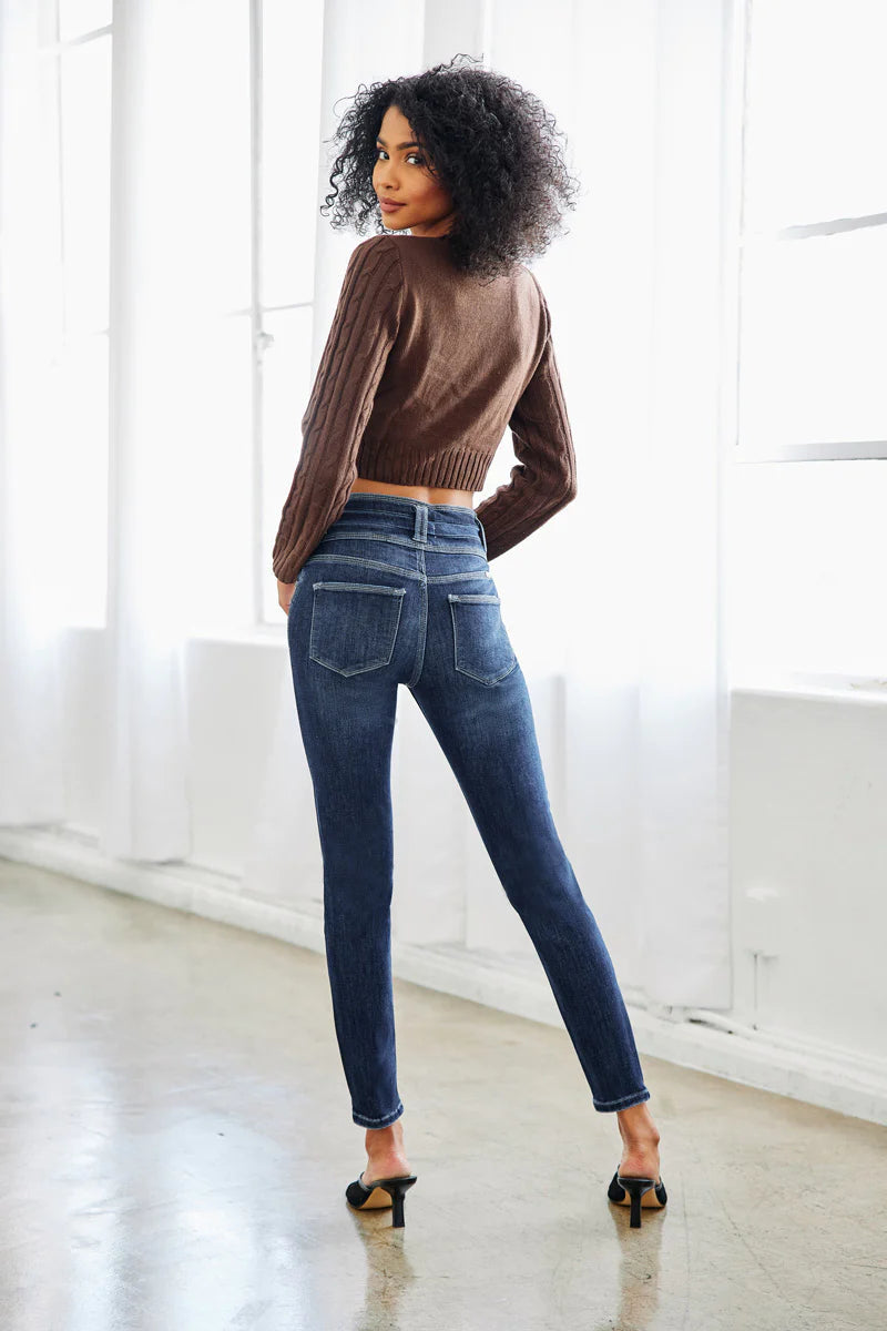 Alexandria High Rise Super Skinny Jeans