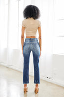Alanis High Rise Straight Leg Jeans