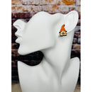 Pumpkin Gnome Earrings