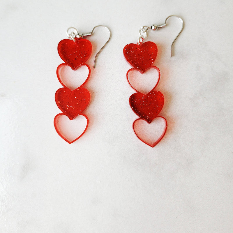 Heart Cutout Earrings