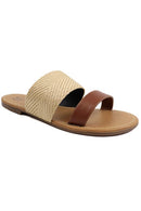 Lexi 8 Tan Combo Sandals