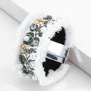 Retro Print Denim Bracelet