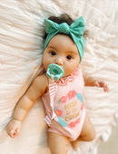 Sweetie Soother Pacifier Sets 2 Pack Aquamarine & Peach