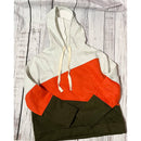 Olive and orange hoodie