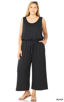 Sleeveless Jumpsuit-Black(151)