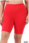 Solid Biker Shorts-8 Colors(33)