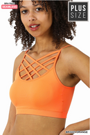 Triple Lattice Bralette- 8 Colors! (6659)
