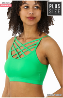 Triple Lattice Bralette- 8 Colors! (6659)