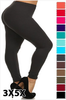 Solid Color Full Length Legging-1 Color(444)