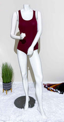 Sleeveless Scoop Neck Bodysuit