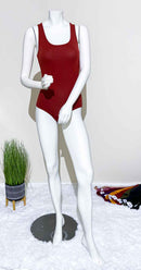 Sleeveless Scoop Neck Bodysuit