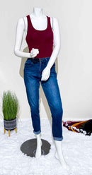 Sleeveless Scoop Neck Bodysuit