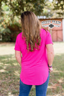 Crazy Train - Solid Choice in Magenta