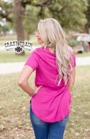 Crazy Train - Solid Choice in Magenta