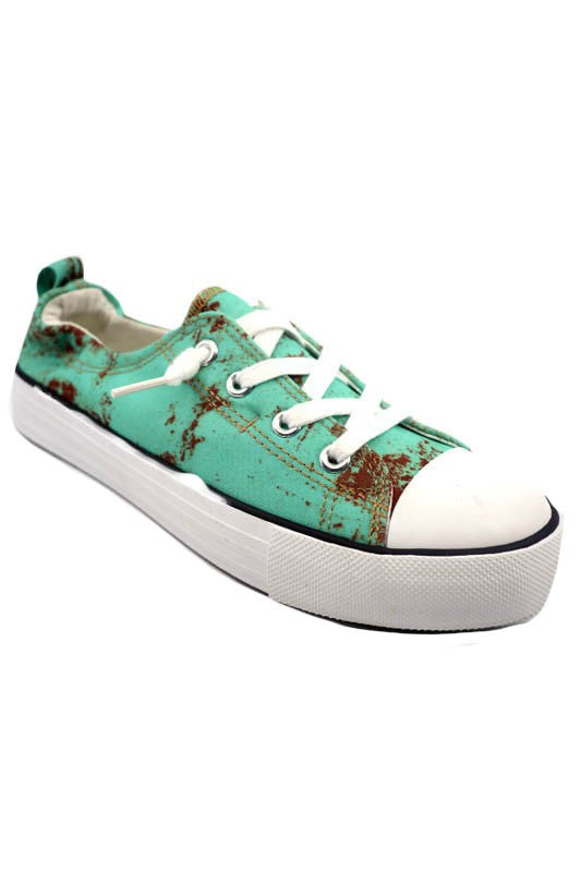 Star 23 Rusted Turquoise Sneakers