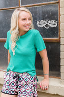 Crazy Train - Vintage Solid Choice in Seafoam