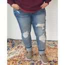 Judy Blue Hot Bleach Splatter Jeans