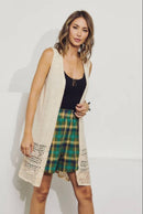 Chloe Open Knit Cardigan