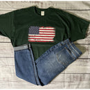 American Flag Graphic Tee