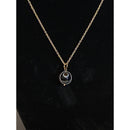 Rotating Gemstone Necklace-5 Colors