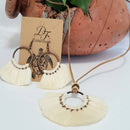 Tassel Necklace and Earrings Jewelry Set