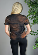 Clover Bleached Graphic Tee