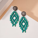 Geometric Cut Out Dangling Earrings