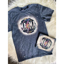 Rainbow Lightning Mama Tee