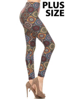 Cubic Stained Glass Leggings(159)