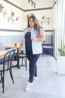 Buttoned Ruffled Sleeve Blouse