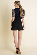 The Queen of the Jungle Rib Knit Top