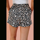 Walk on the Wild Side Casual Shorts - leopard