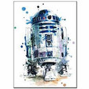 Diamond Dot DIY Paintings-Full Round 12x16- 11 SciFi Designs(608)