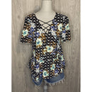 Rally Floral Eyelet Top